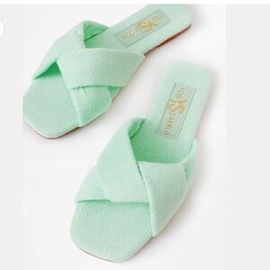 Yosi Samra Terry Cloth Sandal. Size: 7